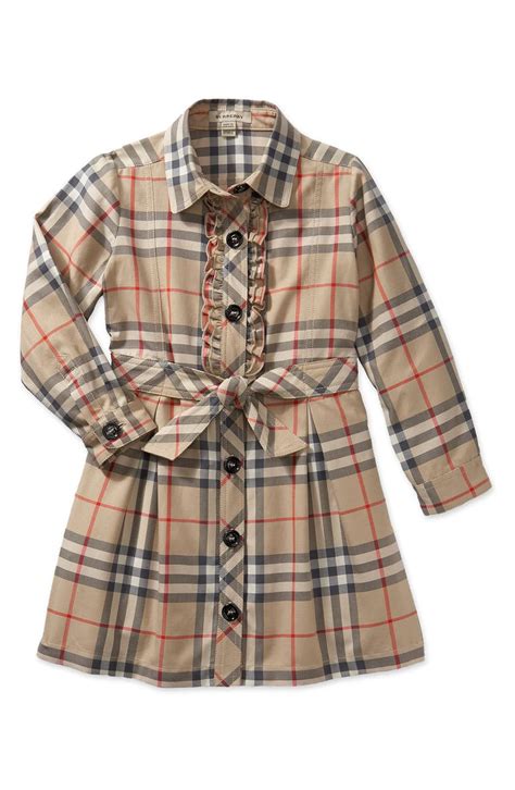 red burberry toddler dress|nordstrom baby girl Burberry dresses.